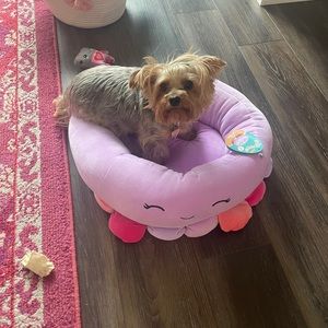squishmallows 20” beula the octopus pet bed